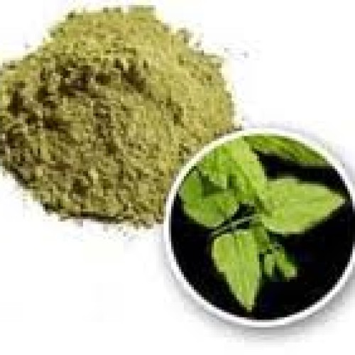 Natural henna leaves powder